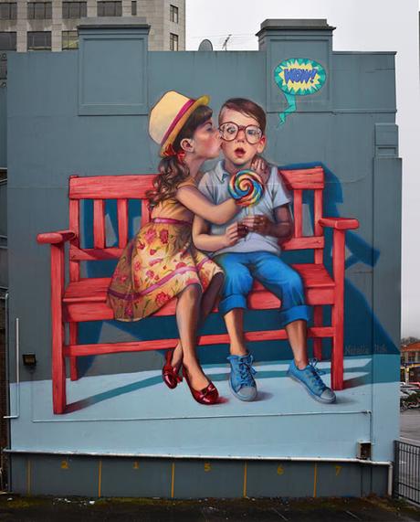 10 increibles pinturas de Street Art de Natalia Rak