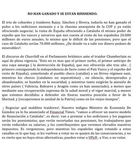 ¿Se están rindiendo como gallinas?