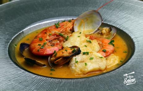 Zarzuela de pescado y marisco