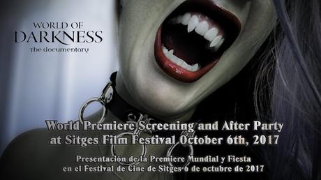 Premiere del documental sobre WoD en Sitges (6 de Octubre) Premiere del documental sobre WoD en Sitges (6 de Octubre)