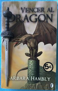 Portada del libro Vencer al dragón, de Barbara Hambly
