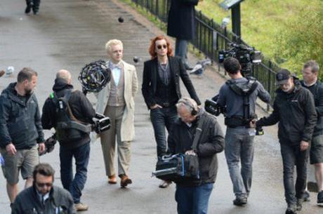 Primera imagen oficial de David Tennant y Michael Sheen en 'Good Omens', de Neil Gaiman y Terry Pratchett Primera imagen oficial de David Tennant y Michael Sheen en 'Good Omens', de Neil Gaiman y Terry Pratchett