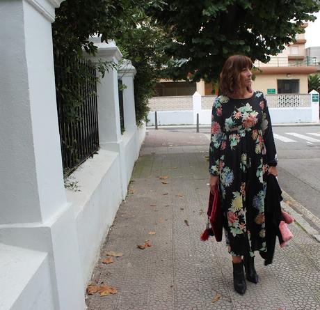 VESTIDO ESTAMPADO FLORES