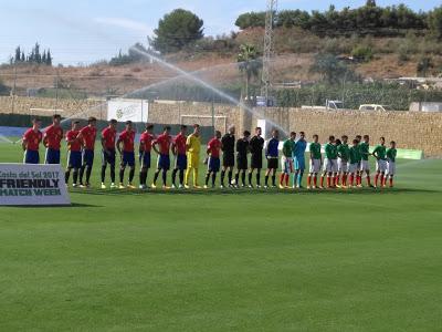 España vence Mexico 3-1 en Marbella Football Center