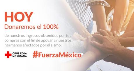 MercadoLibre donará el 100% de sus ganancias del día de hoy para los damnificados #FuerzaMéxico