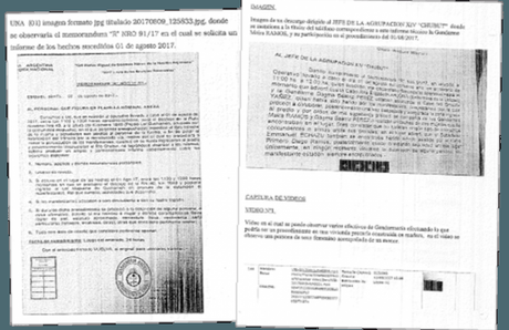 Informes de la Dirección General de Inteligencia Criminal de la Policía Federal (PFA). Imagen: Página 12.