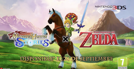 Monster Hunter Story anuncia DLC gratuito de Zelda para el 28 de septiembre