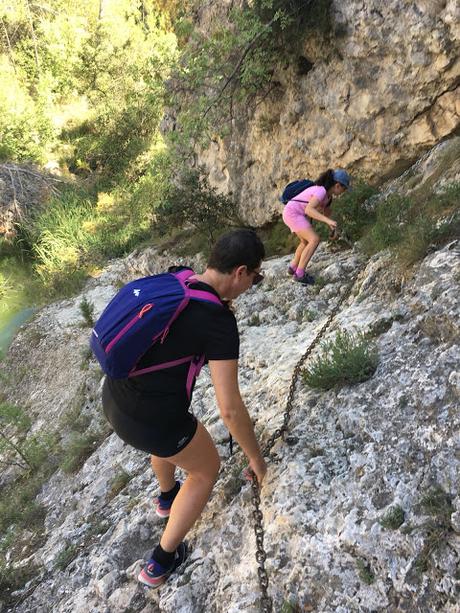 senderismo, haz deporte, trekking, salida en familia, salida al campo, Els canalons, racó de sant bonaventrua, alcoy, salt, via verde, puente de las 7 lunas, barrio de batoy, casas del salt, río polop, paso de la muerte, 