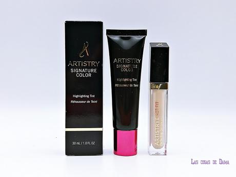 Artistry Makeup - Highlighting Tint y Perfecting Concealer Artistry Makeup Highlighting Tint Perfecting Concealer Amway iluminador corrector maquillaje beauty belleza