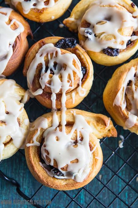 Cinnamon rolls clásicos Cinnamon rolls clásicos