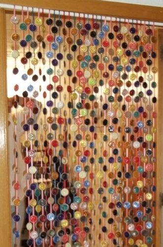 11 tutoriales de Cortinas con cápsulas de Café 11 tutoriales de Cortinas con cápsulas de Café