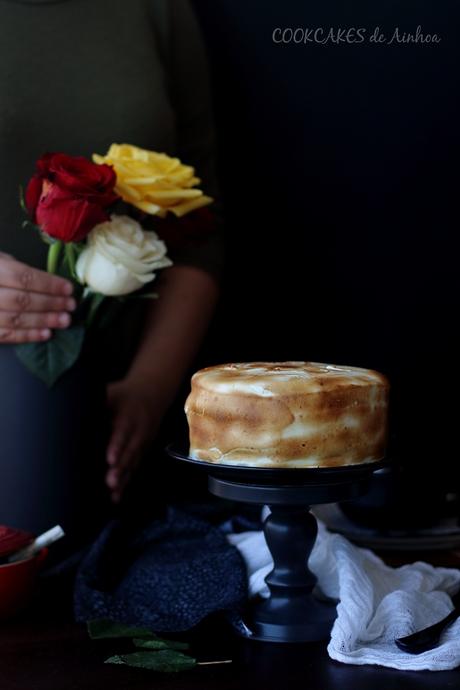 Tarta de Coco y Naranja con Merengue. Cookcakes de Ainhoa Tarta de Coco y Naranja con Merengue. Cookcakes de Ainhoa
