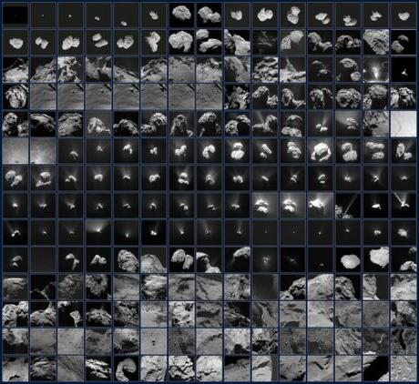 El precioso mosaico del cometa 67P/Chury El precioso mosaico del cometa 67P/Chury