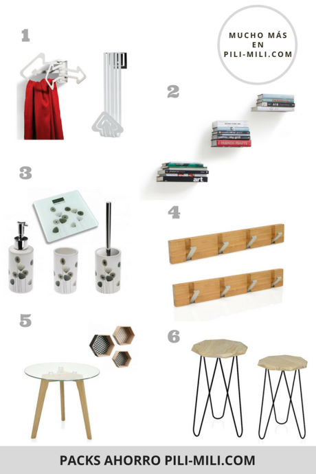 ¡Packs ahorro en muebles y decoración! ¡Packs ahorro en muebles y decoración!