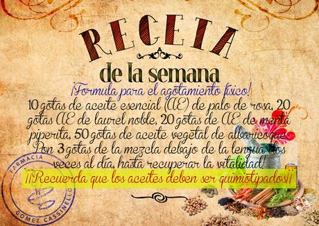 Receta: Sin agotamiento físico Receta de la semana sin agotamiento físico