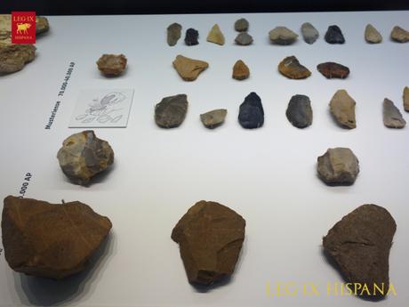 Cueva del Boquete de Zafarraya EVOLUCION INDUSTRIA LITICA
