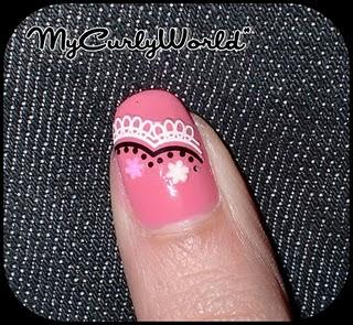 * Nail Art Gal con stickers *