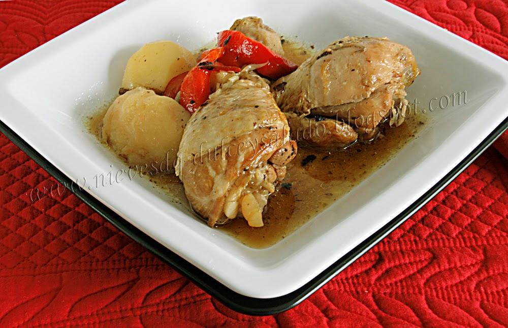 MUSLITOS DE POLLO A LA CERVEZA, EN OLLA PROGRAMABLE MUSLITOS DE POLLO A LA CERVEZA, EN OLLA PROGRAMABLE