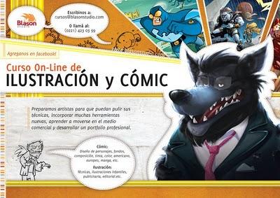 DONDE APRENDER DIBUJO DE COMICS: Blasón Studio