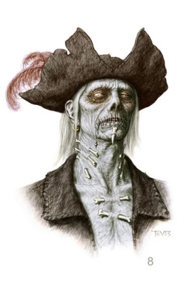 Los Zombies de Piratas del Caribe: En mareas misteriosas