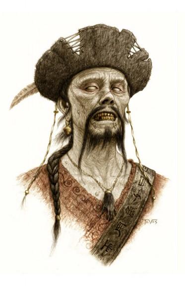 Los Zombies de Piratas del Caribe: En mareas misteriosas