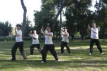Tai-chi entre viñedos Tai-chi entre viñedos