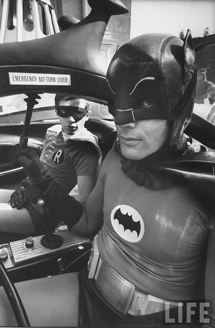 Vídeo: Batman en pleno set de rodaje (1966)