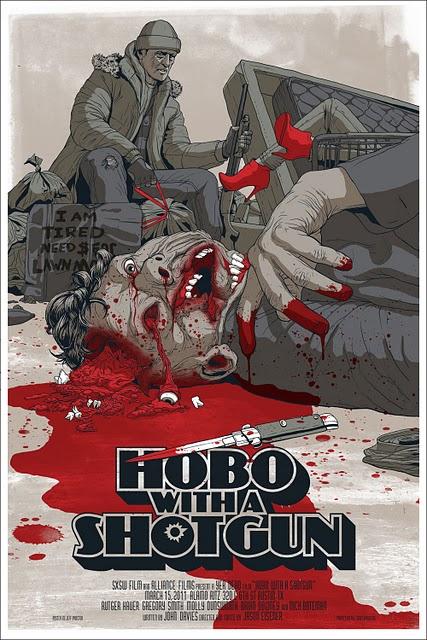 Nuevo e interesante póster de 'Hobo With a Shotgun' Nuevo e interesante póster de 'Hobo With a Shotgun'