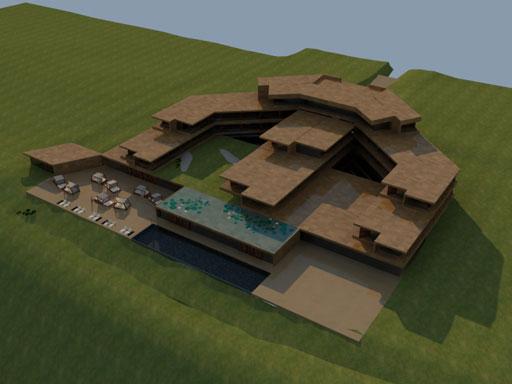 A-cero Projetcs Balneario en El bosque Health Farm – Gerona