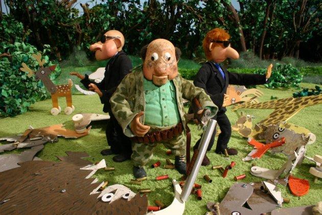 Tigre4 El tigre y los animales del bosque, Letonia (2010)