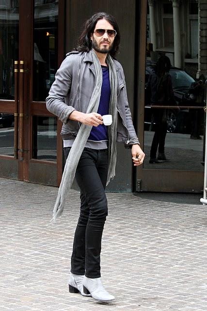 Looks para ellos: Russell Brand