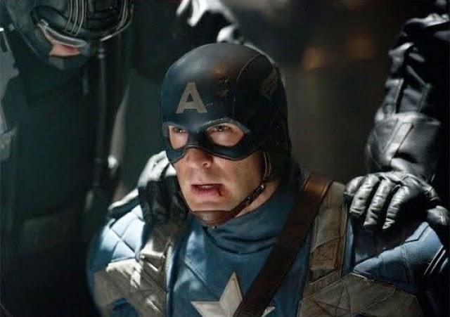 Primer plano del Capitán América y sinopsis oficial