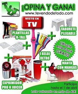 Sorteo ¡tevendodetodo!