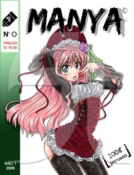 Revista Manya también en Lima Comics