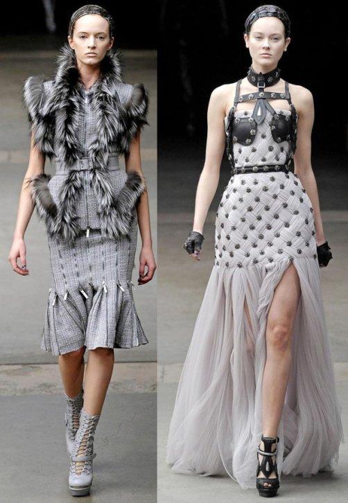 Alexander McQueen's White Fall 2.011