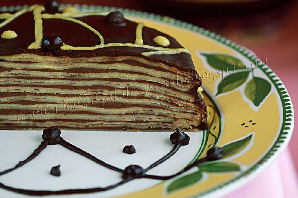 TARTA DE CREPS (FRIXUELOS) TARTA DE CREPS (FRIXUELOS)