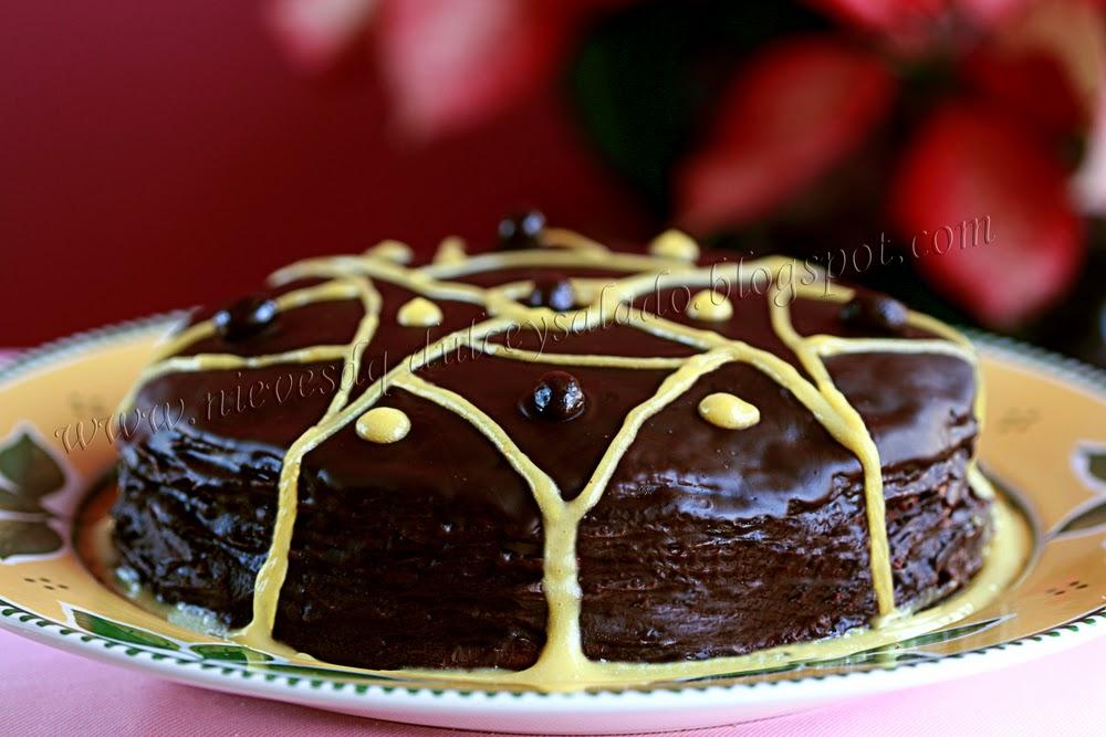TARTA DE CREPS (FRIXUELOS) TARTA DE CREPS (FRIXUELOS)