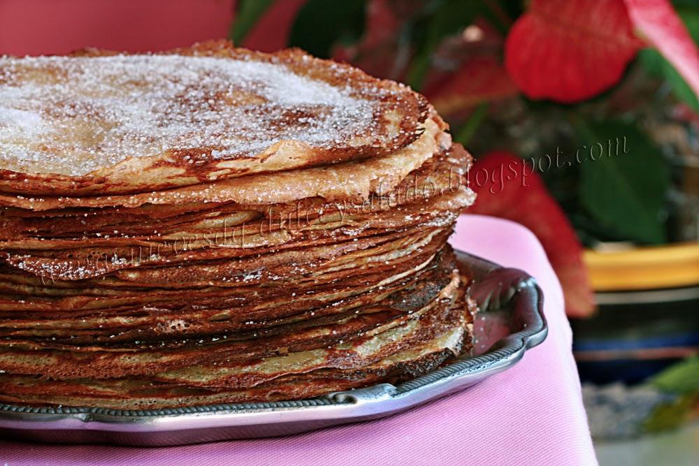 TARTA DE CREPS (FRIXUELOS) TARTA DE CREPS (FRIXUELOS)