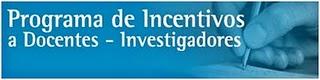 Ascendido a CATEGORÍA II - En el Programa de Incentivos a Docentes Investigadores del Ministerio de Educación de la República Argentina Ascendido a CATEGORÍA II - En el Programa de Incentivos a Docentes Investigadores del Ministerio de Educación de la República Argentina