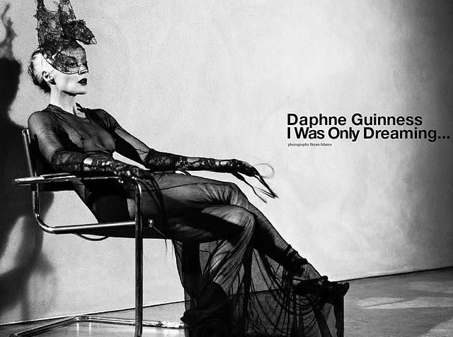 Daphne Guinness In Honor of St. Patrick's Day.