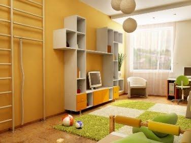 Ideas para combinar colores: amarillo, verde y naranja. Decorar con Amarillo, Verde y Naranja