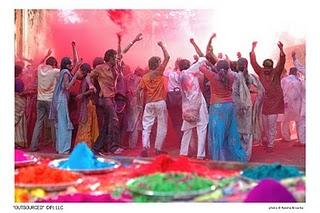 Festival de Holi, la fiesta de los colores india