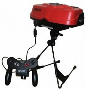 ESO era la Virtual Boy. Detrás habían los agujericos para los ojos que actuaban a modo de pantalla ESO era la Virtual Boy. Detrás habían los agujericos para los ojos que actuaban a modo de pantalla
