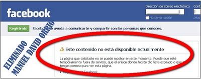 Denuncia contra Facebook por un acto discriminatorio Denuncia contra Facebook por un acto discriminatorio