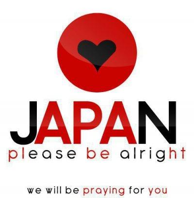 PrayForJapan Solidarios con Japón.