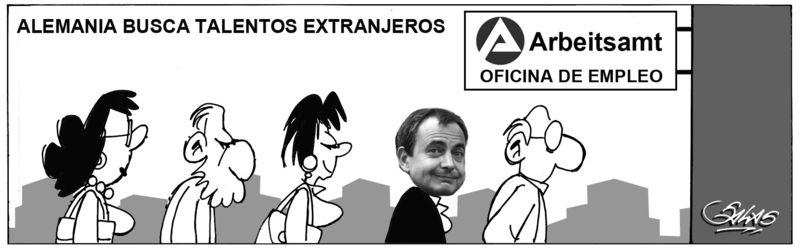 ZAPATERO BUSCA TRABAJO