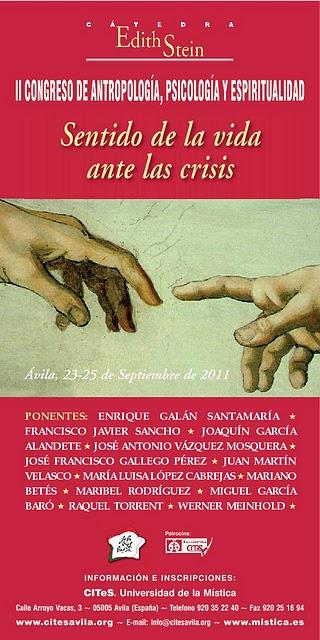 PROGRAMA DEFINITIVO DEL II CONGRESO DE ANTROPOLOGÍA, PSICOLOGÍA Y ESPIRITUALIDAD PROGRAMA DEFINITIVO DEL II CONGRESO DE ANTROPOLOGÍA, PSICOLOGÍA Y ESPIRITUALIDAD