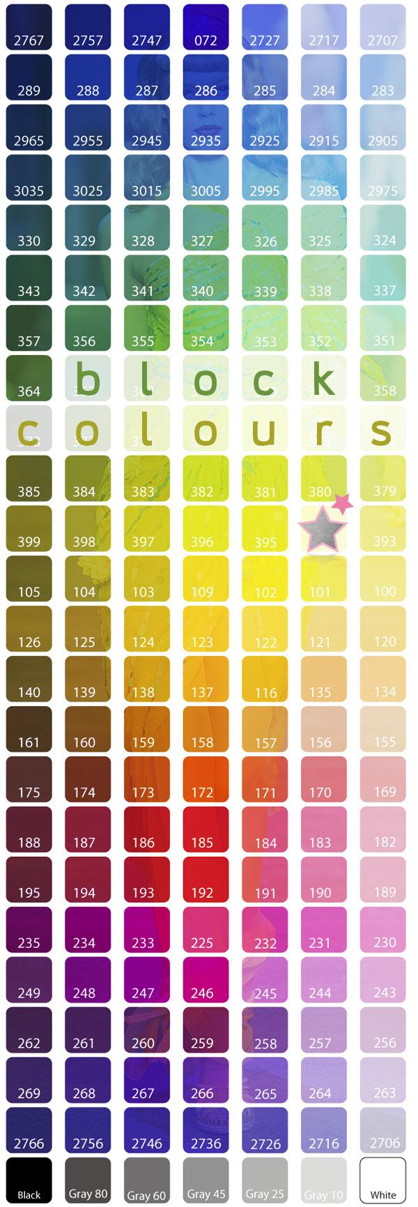 trend report... block colours trend report... block colours