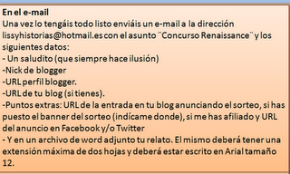 ¡Tercera parte del primer concurso del Blog! ¡Tercera parte del primer concurso del Blog!
