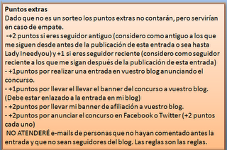 ¡Tercera parte del primer concurso del Blog! ¡Tercera parte del primer concurso del Blog!